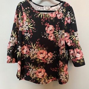 Woman’s floral top